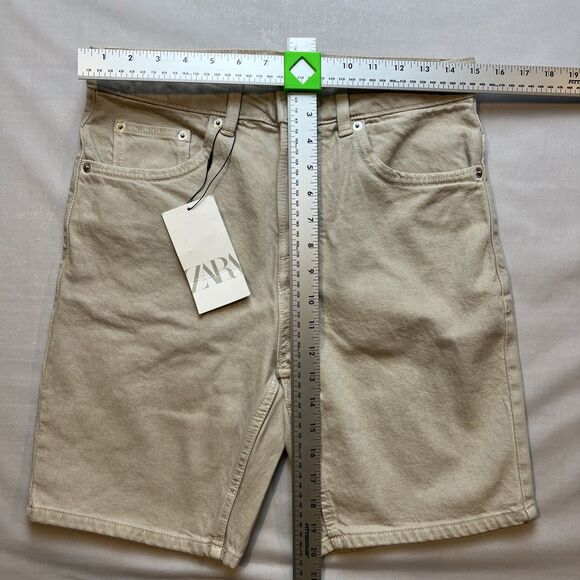 Zara 1985 Regular Short Men’s Shorts Size 30 NWT - Picture 4 of 4